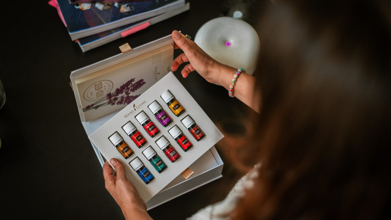 kit de inicio de aceites esenciales de young living