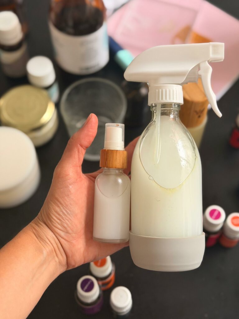 bruma ambientador y perfume de aceites esenciales